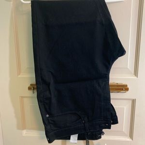 NWT Banana Republic Skinny Jeans Black 35/20